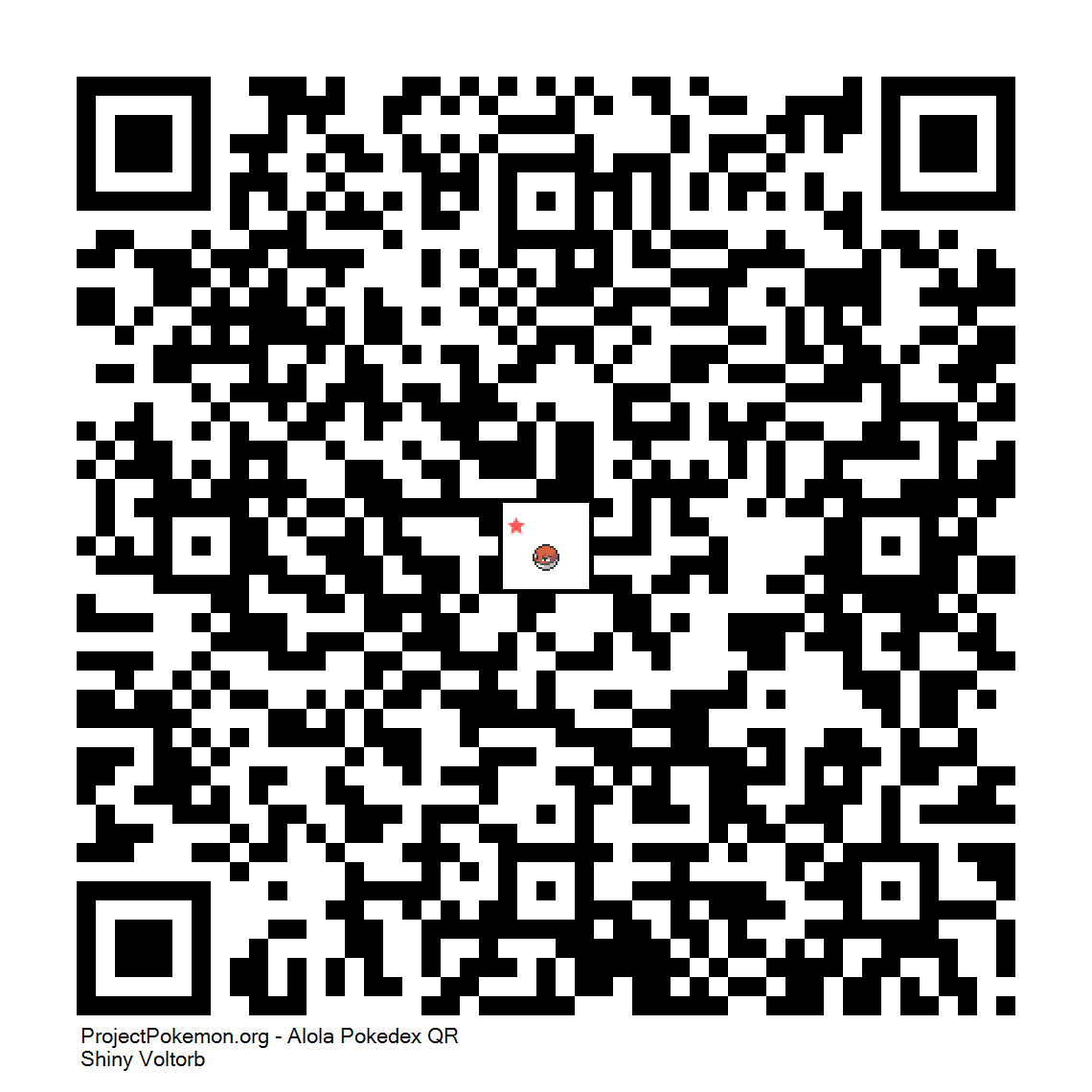 Cdigo QR de Voltorb variocolor